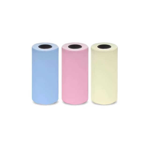 3x Colored Thermal Portoprint Rolls